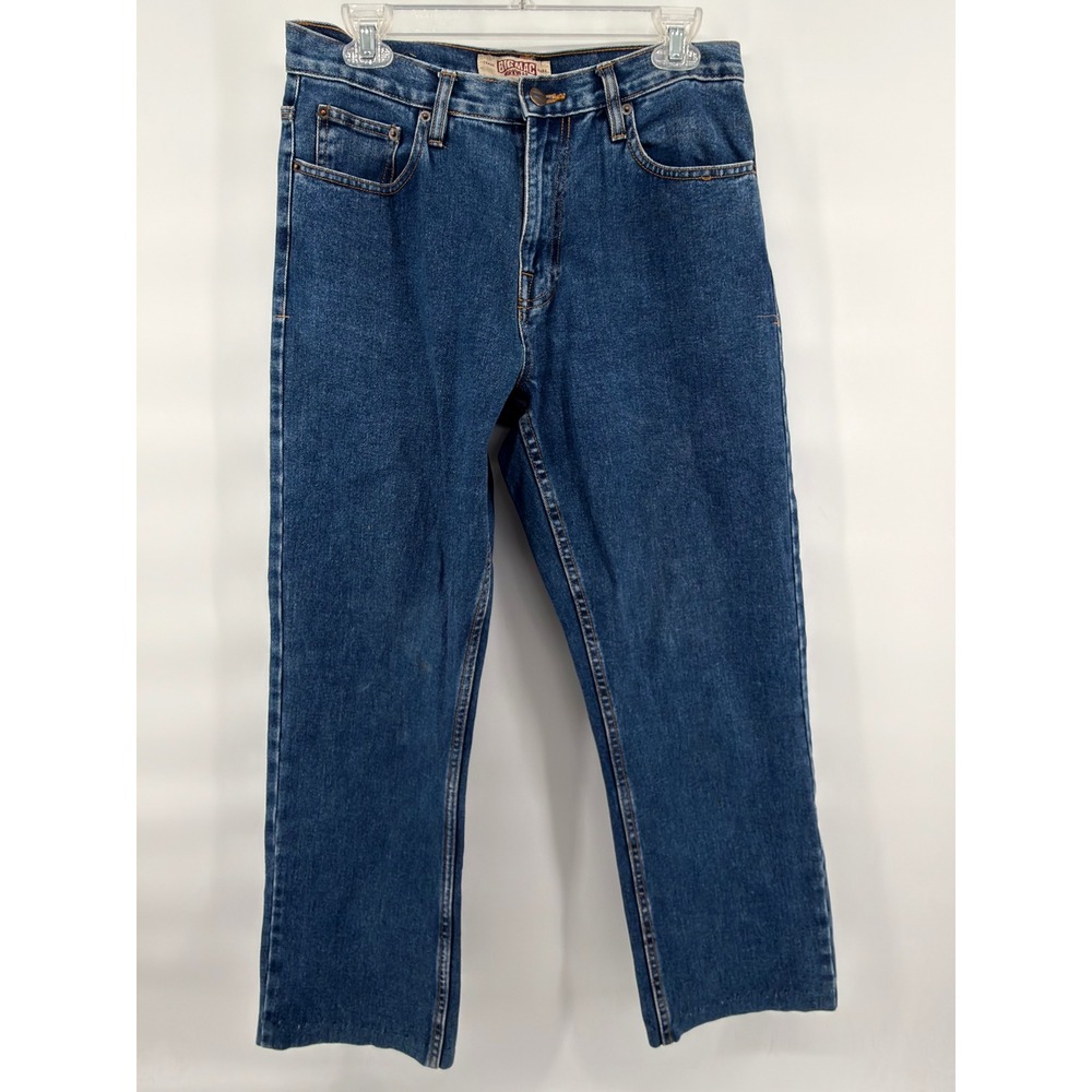 Big Mac Workwear Men's 30x32 Blue‎ Jeans Classic Straight Five Pocket Denim